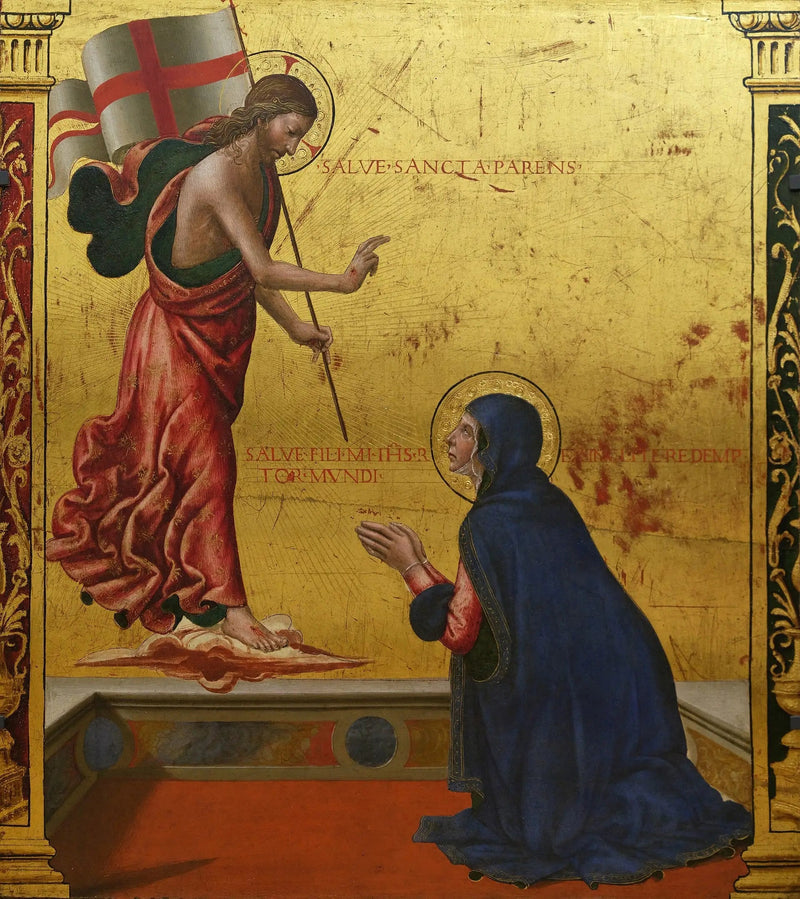 Kristi uppenbarelse för jungfrun - Domenico Ghirlandaio