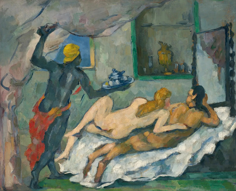 Eftermiddagen i Neapel - Paul Cézanne