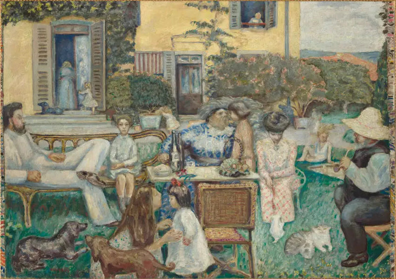 Den borgerliga eftermiddagen - Pierre Bonnard
