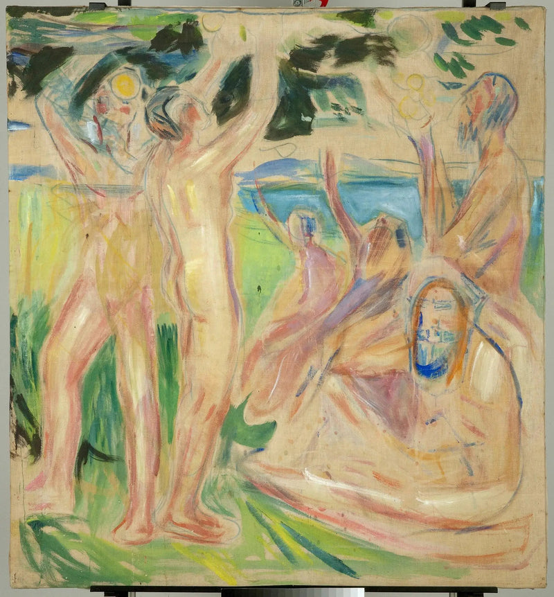 Livets träd: högra delen - Edvard Munch