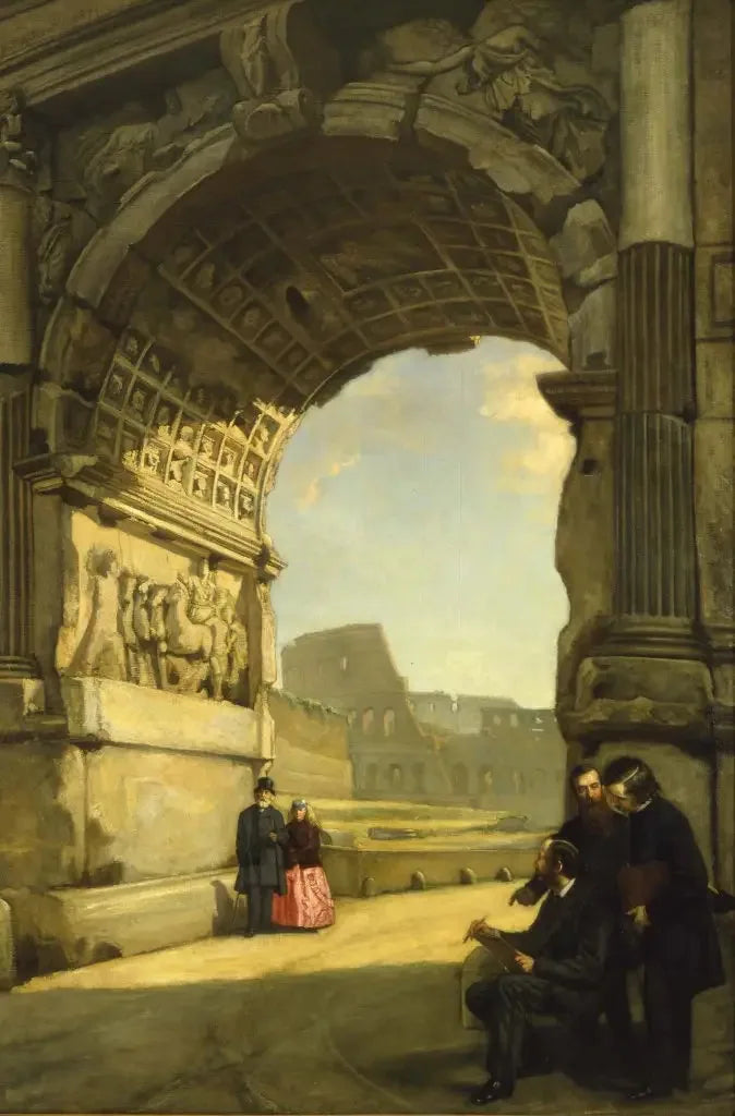 Titus triumfbåge - Frederic Edwin Church