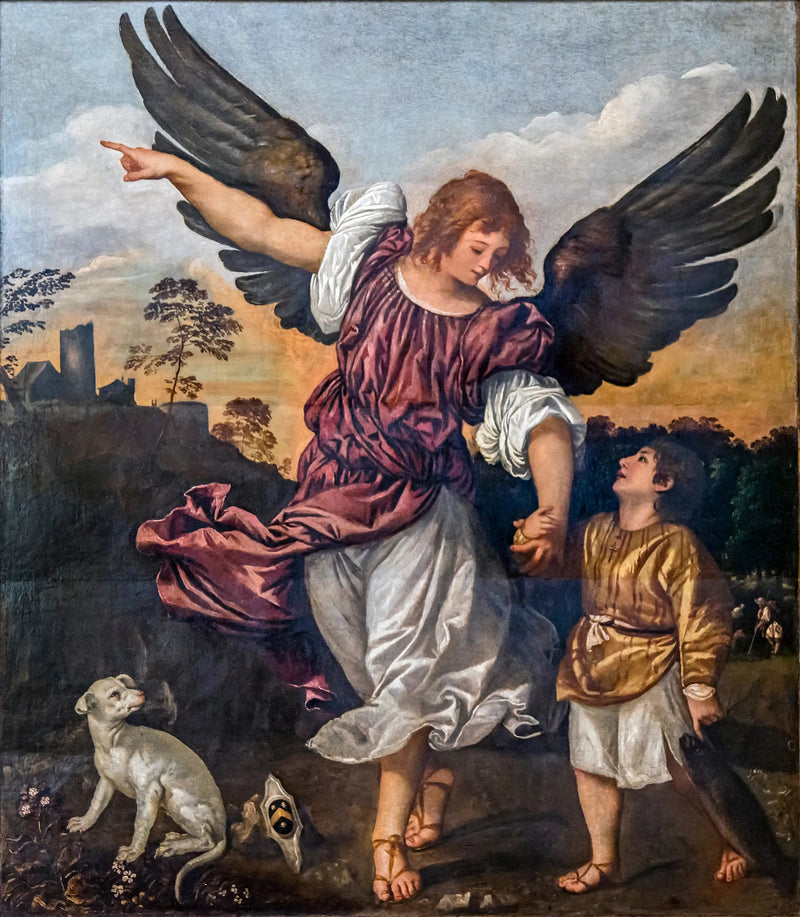 Arkaningen Raphael och Tobi - Titian