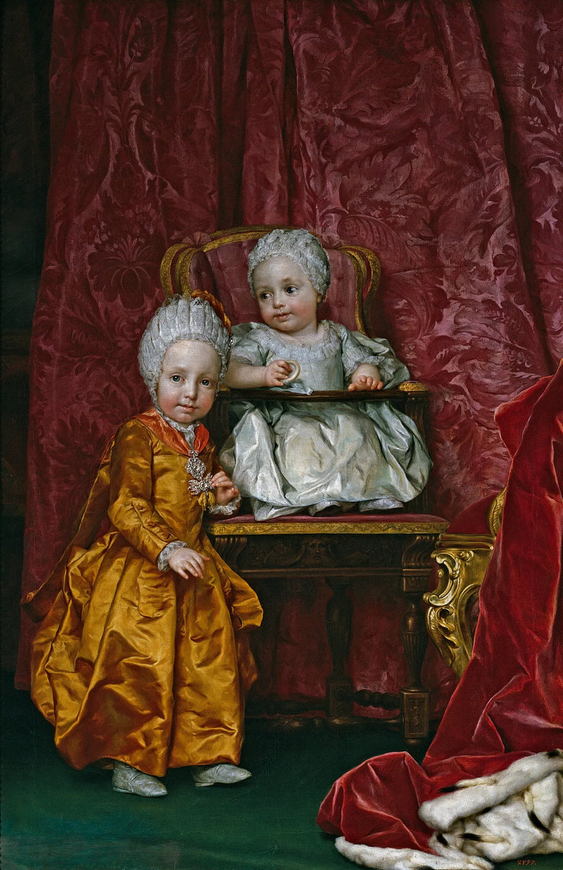 Arkiduk Ferdinand och ärkehertiginna Marie Anne av Österrike - Anton Raphael Mengs