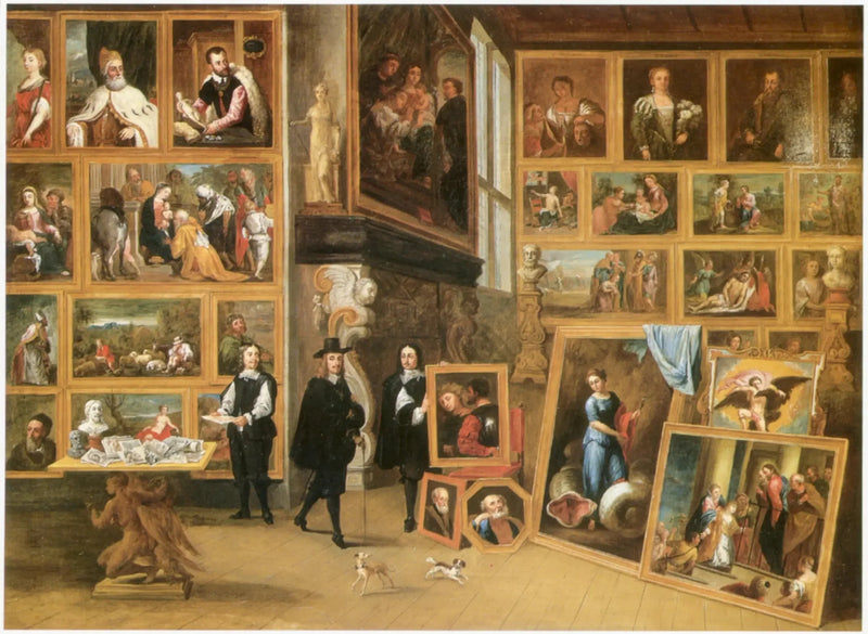 Archiduc Léopold-Guillaume i sin galleri i Bryssel - David Teniers den yngre