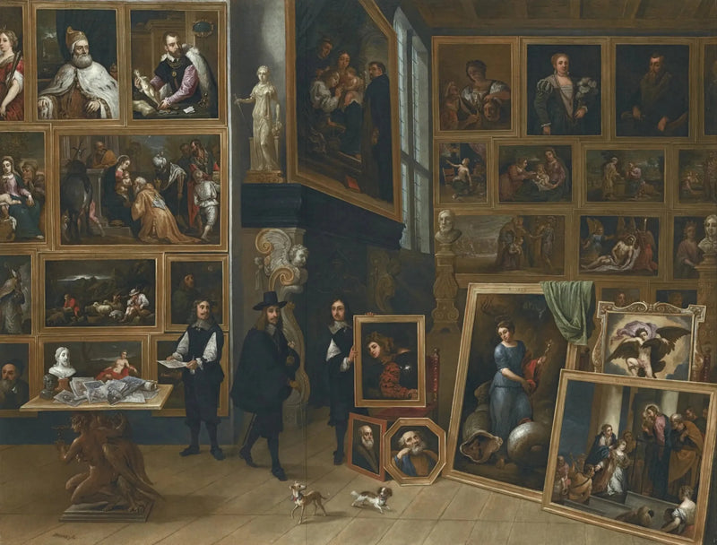 Archiduc Léopold-Guillaume i sin galleri i Bryssel - David Teniers den yngre