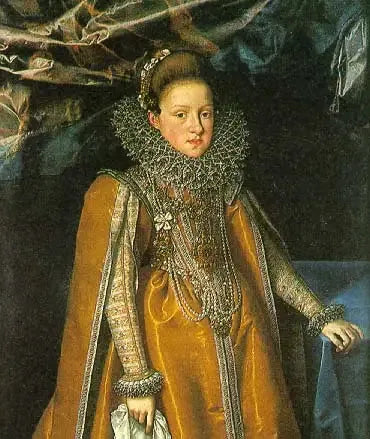 Arkisessan Marie-Madeleine av Österrike - Frans Pourbus den Yngre
