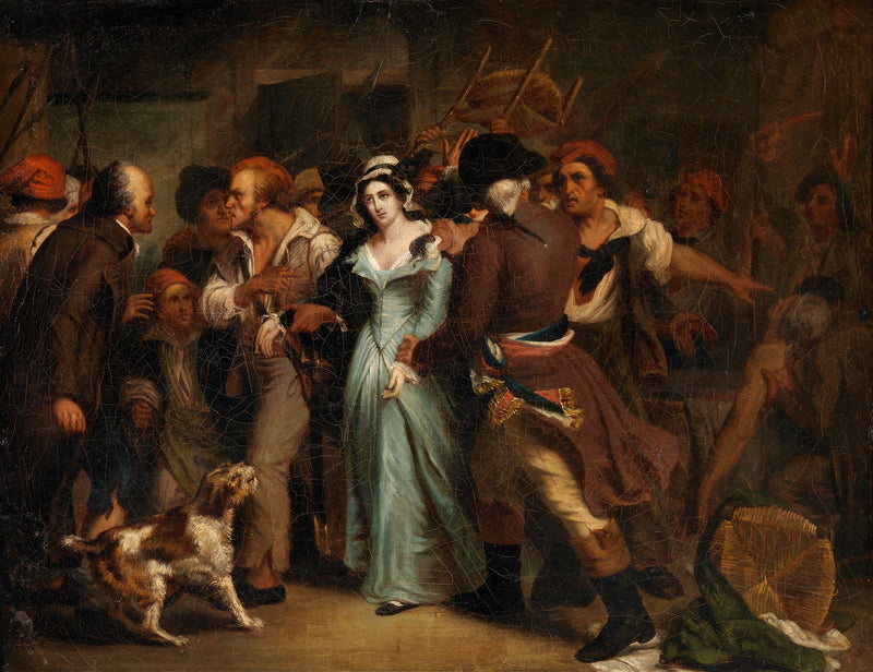 Charlotte Cordays gripande - Ary Scheffer
