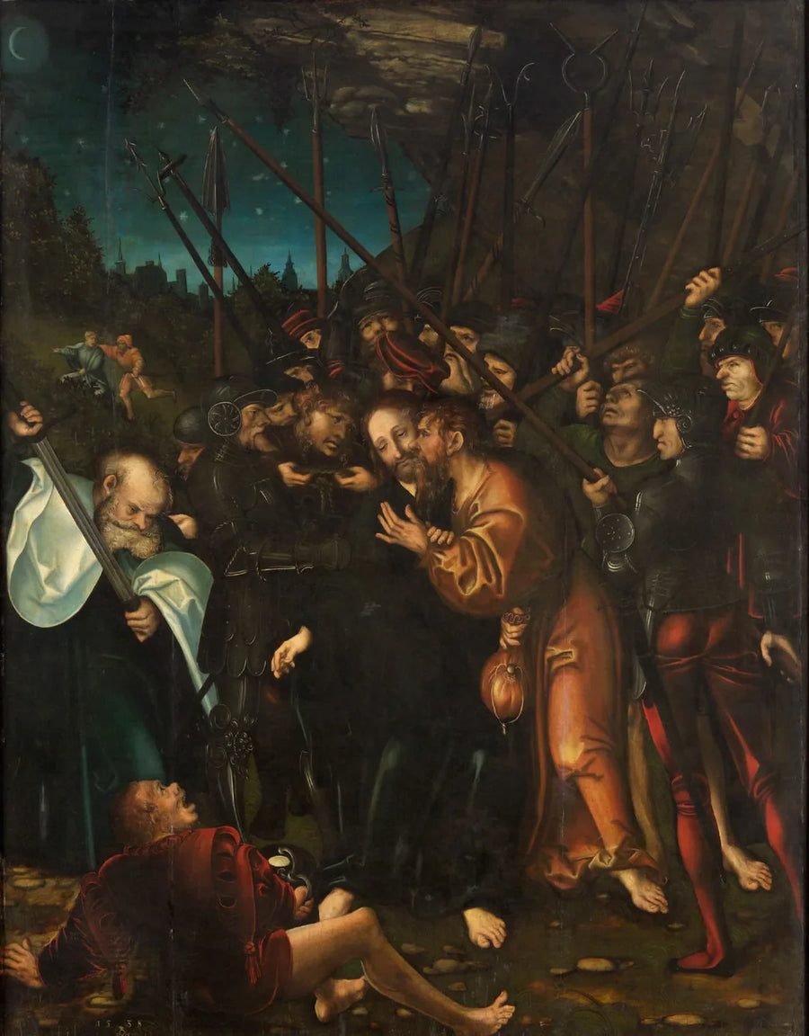 Kristi arrestering - Lucas Cranach den äldre