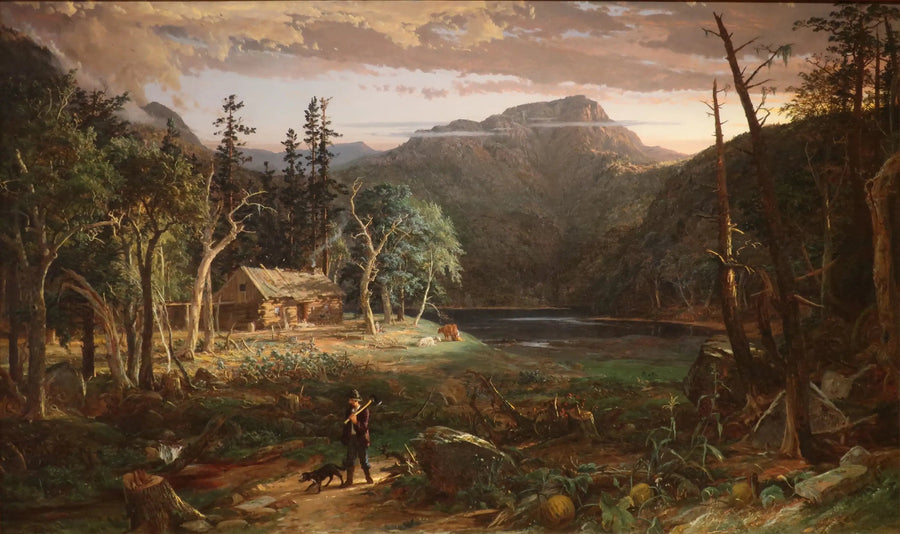 Amerikas inre landskap - Jasper Francis Cropsey