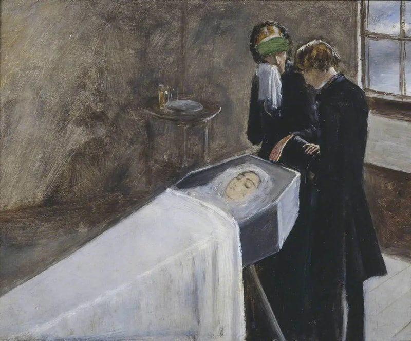 Konstnären som hjälper en ung flickas sorg - John Everett Millais