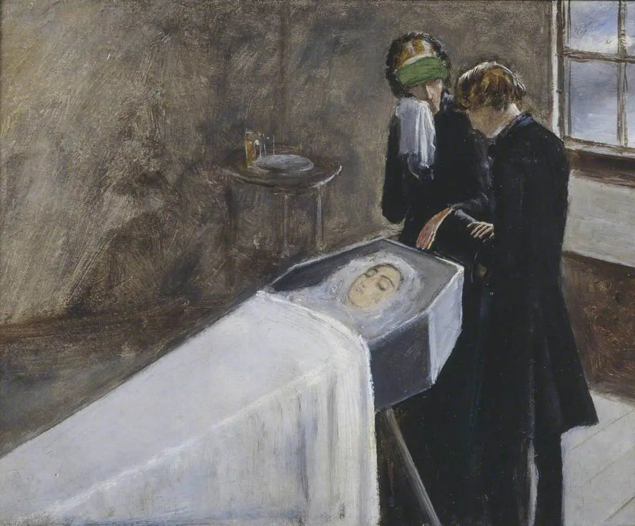 Konstnären som hjälper en ung flickas sorg - John Everett Millais