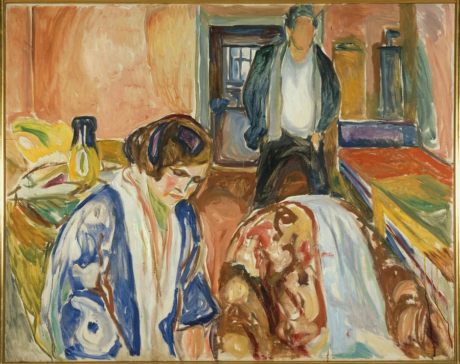 Konstnären och hans modell - Edvard Munch