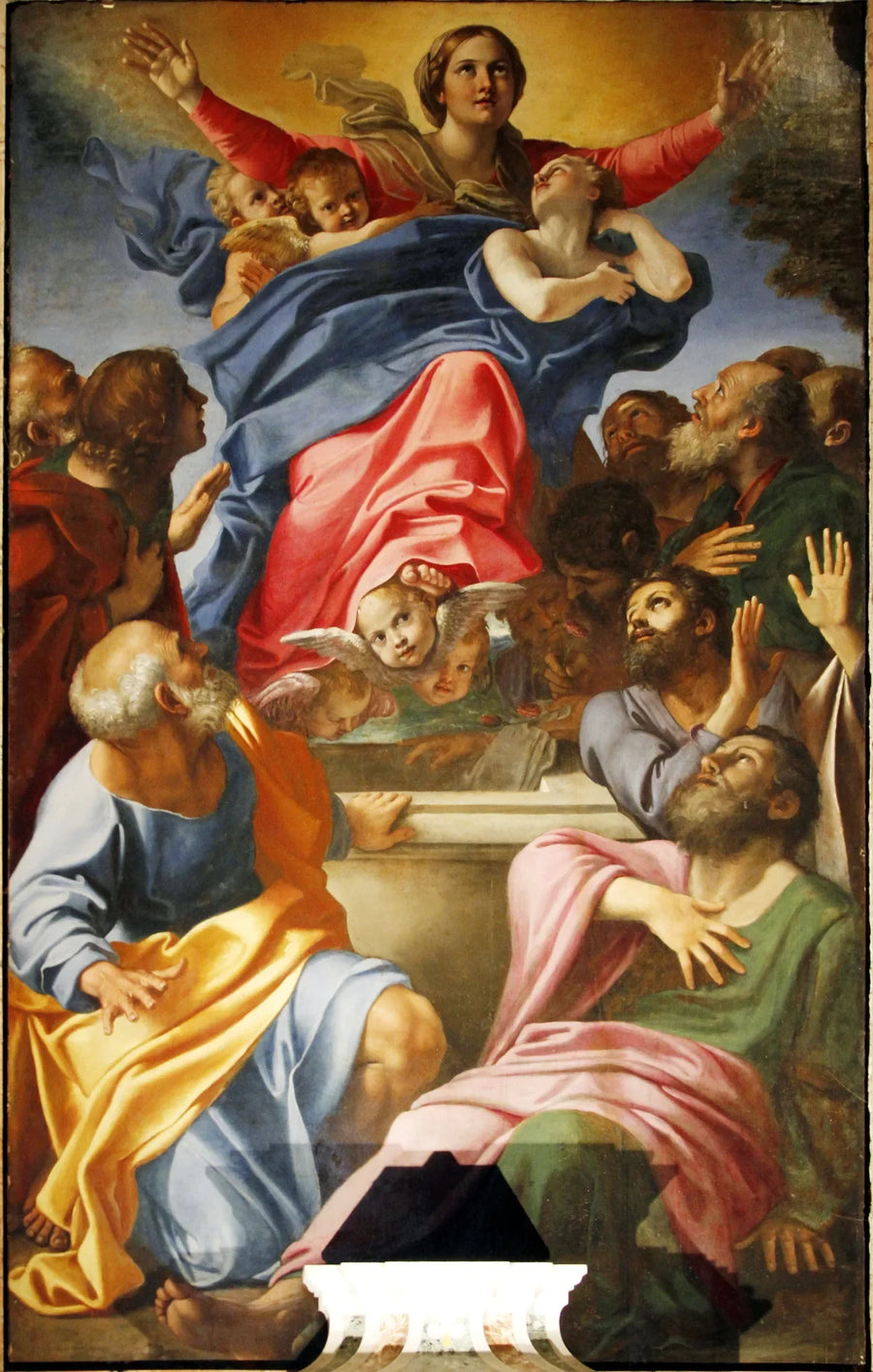 Madonnans himmelsfärd - Annibale Carracci