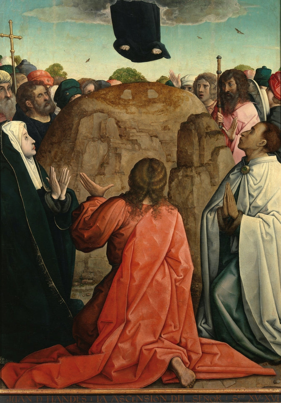 Uppstigningen - Juan de Flandes