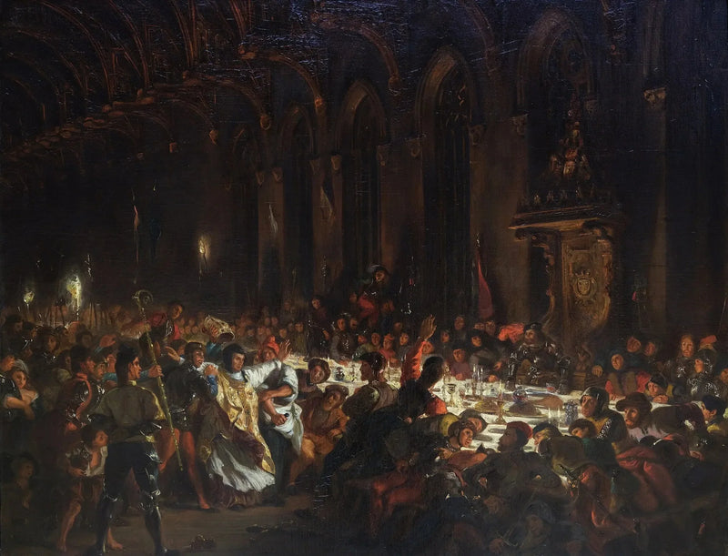 Biskopen av Liège - Eugène Delacroix