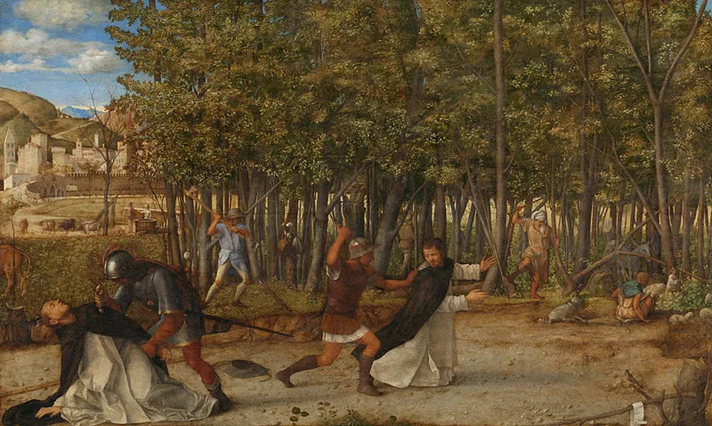 Saint Pierre martyr mord - Giovanni Bellini