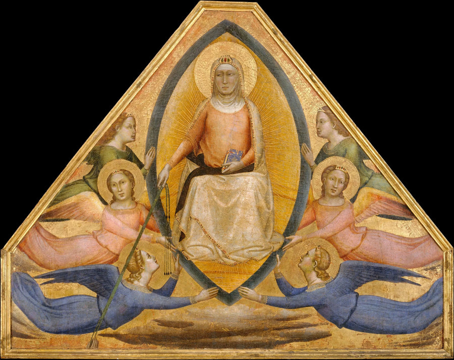Madonna med himmelsfärd - Bernardo Daddi