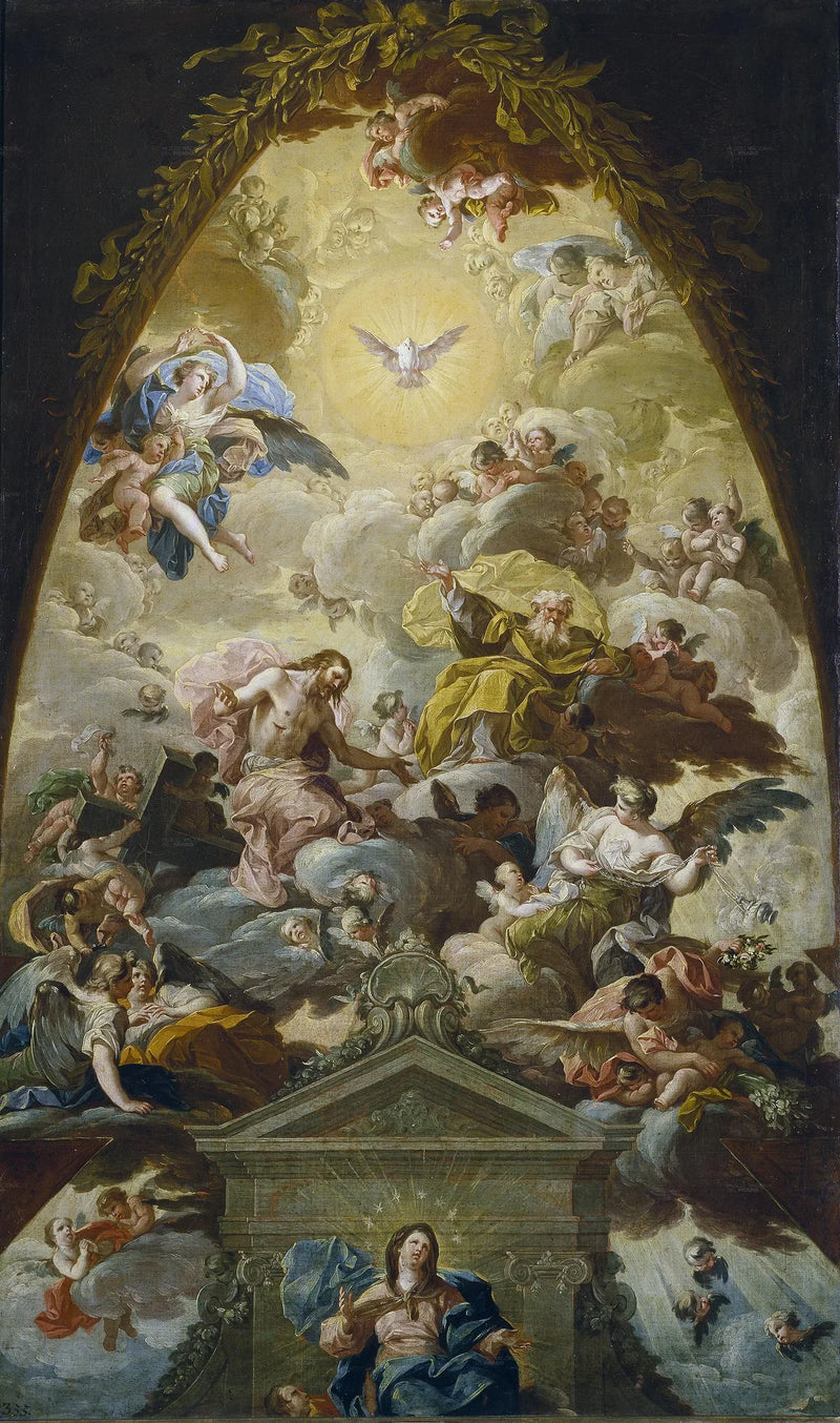Madonna med barnet - Francisco Bayeu