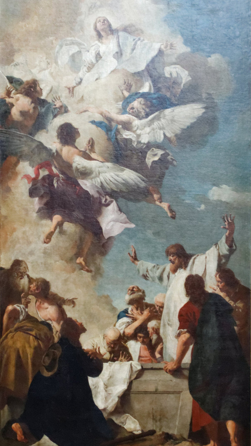 Madonna av Marias himmelsfärd - Giovanni Battista Piazzetta