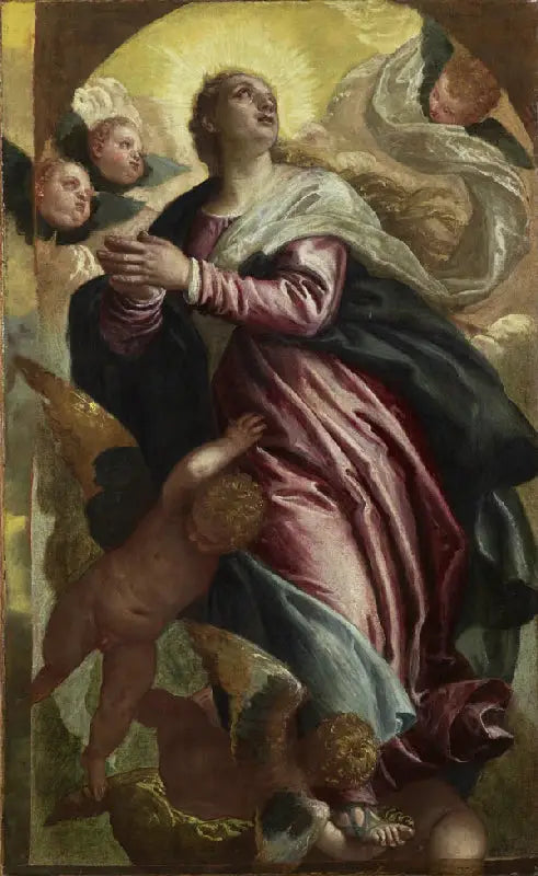 Marias himmelsfärd - Paul Véronèse