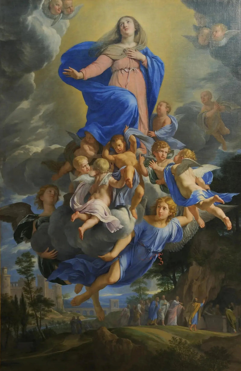 Marias himmelsfärd - Philippe de Champaigne