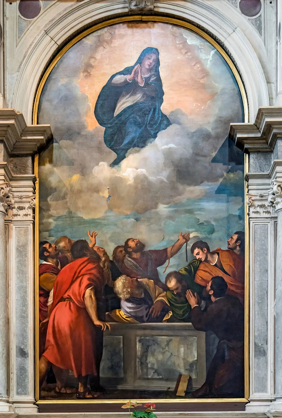 Madonna med himmelsfärd - Titian