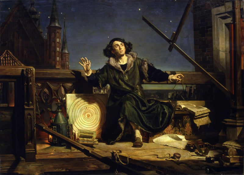 Astronomen Copernicus eller Samtal med Gud - Jan Matejko