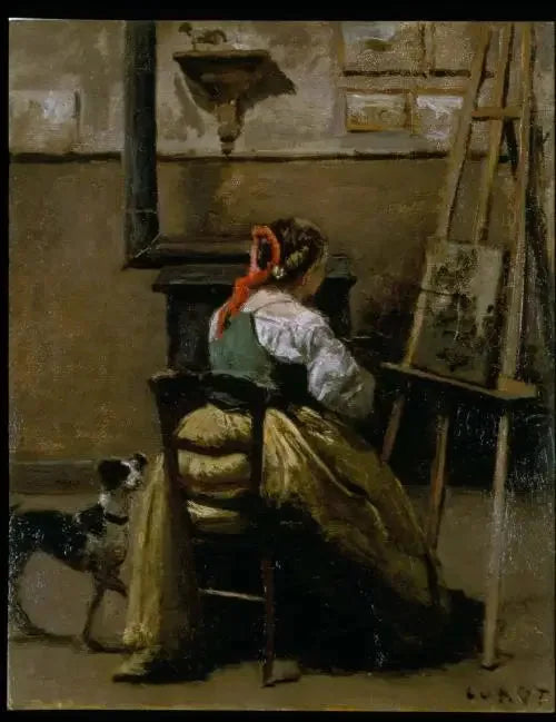 Corots verkstad - Jean-Baptiste Camille Corot