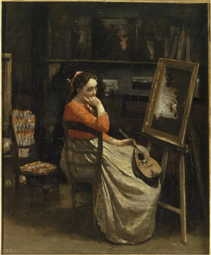 Corots verkstad - Jean-Baptiste Camille Corot