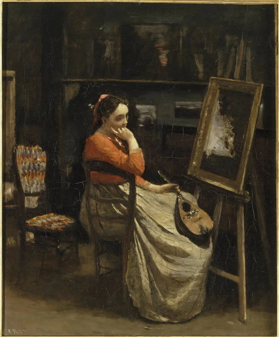 Corots verkstad - Jean-Baptiste Camille Corot