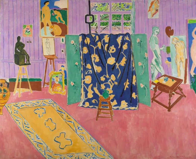 Den rosa ateljén - Henri Matisse