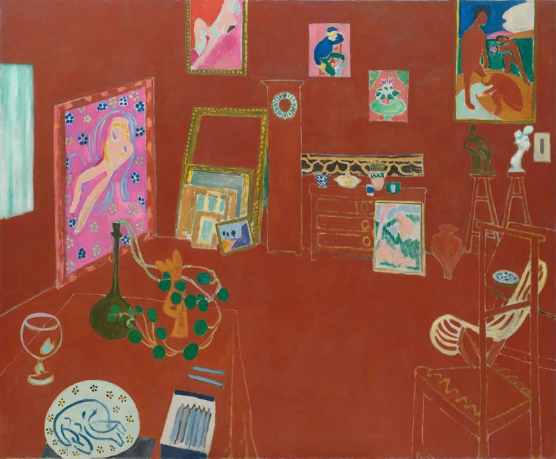 Den röda ateljén - Henri Matisse