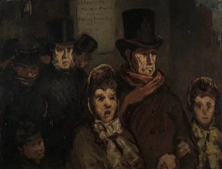 Väntan - Honoré Daumier