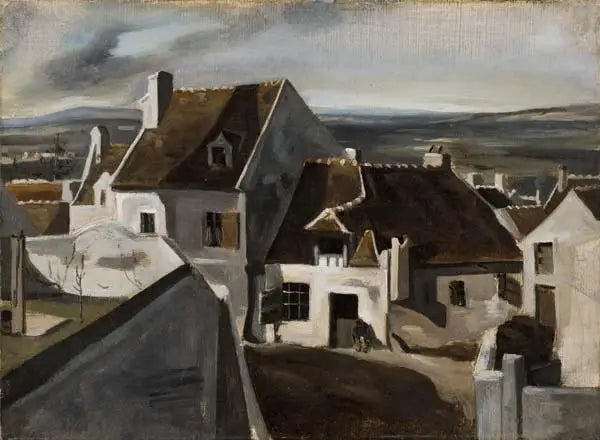 Montigny-les-Cormeilles värdshus - Jean-Baptiste Camille Corot