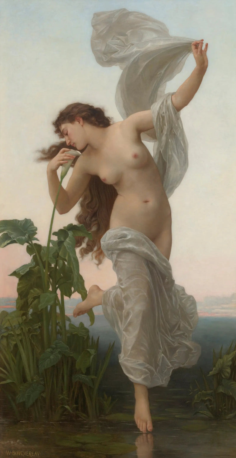 Morgonen - Bouguereau