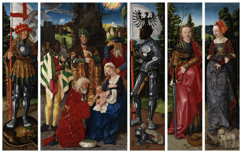 De tre vise mäns altare - Hans Baldung Grien