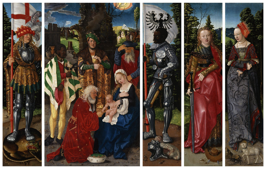 De tre vise mäns altare - Hans Baldung Grien