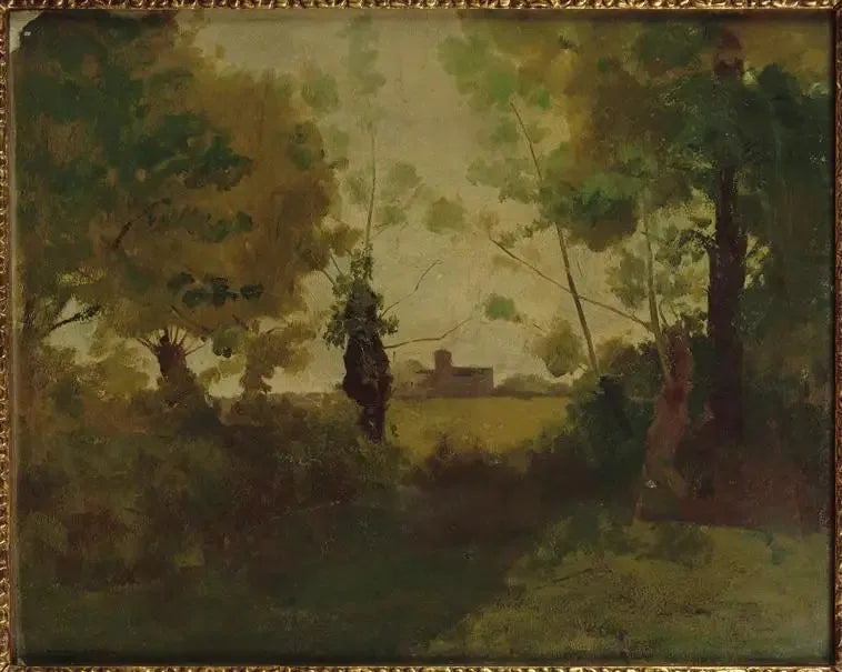 Hösten i Médoc - Odilon Redon