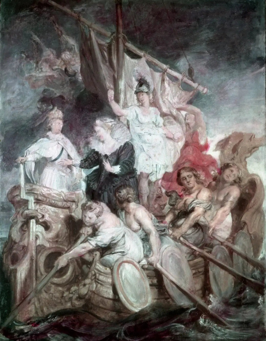 Louis XIII:s myndighetsålder - Peter Paul Rubens