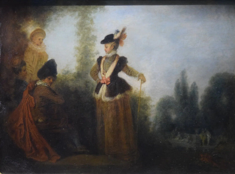 Äventyrerskan - Antoine Watteau