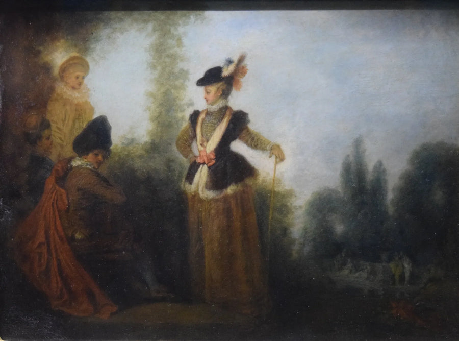 Äventyrerskan - Antoine Watteau