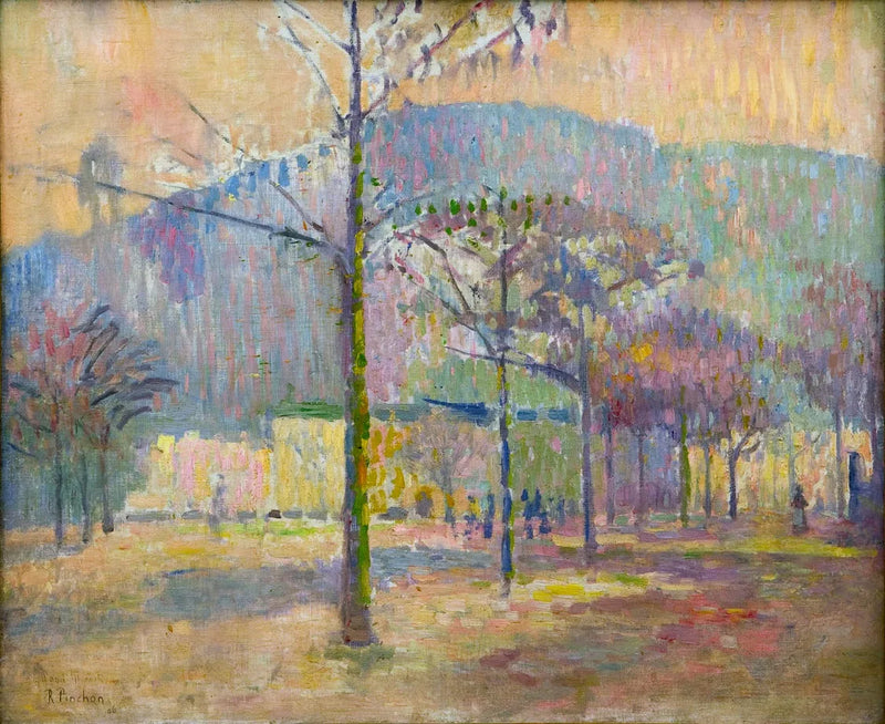 Avenue Saint-Paul och Côte Sainte-Catherine, Rouen - Robert Antoine Pinchon