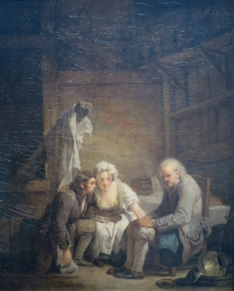 Den bedrägliga blinda - Jean-Baptiste Greuze