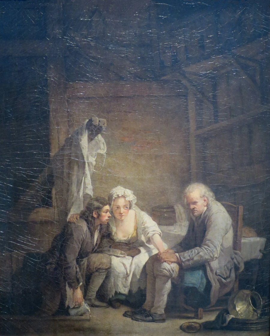 Den bedrägliga blinda - Jean-Baptiste Greuze