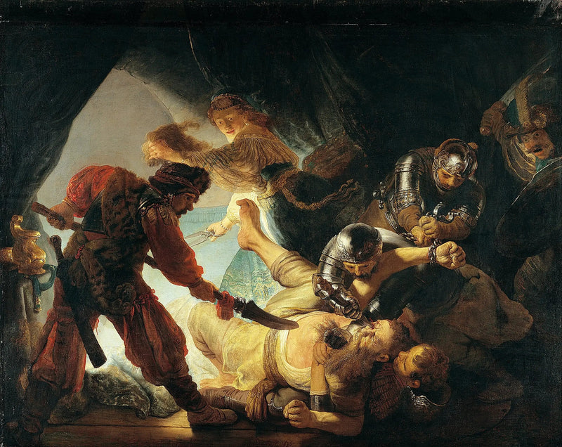 Simsons blindhet - Rembrandt