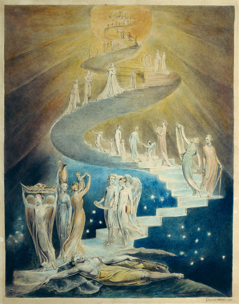 Jakobs stege - William Blake