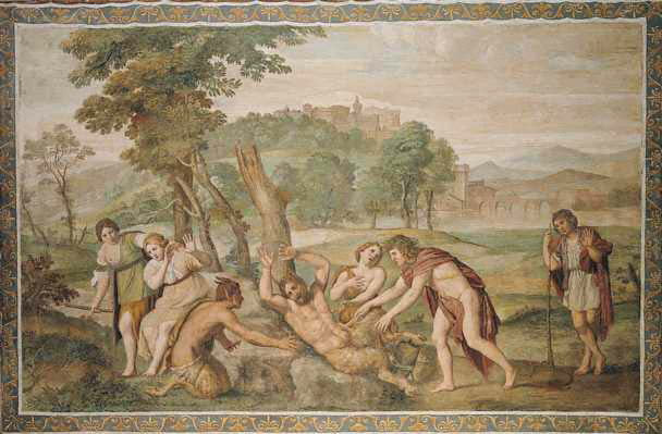 Marsyas skinnning - Domenichino