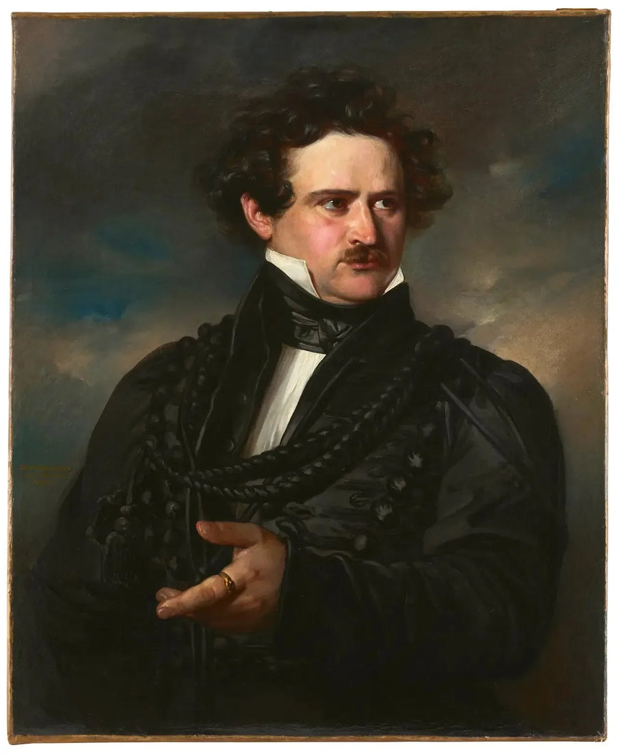 Författaren Karl Spindler - Franz Xaver Winterhalter