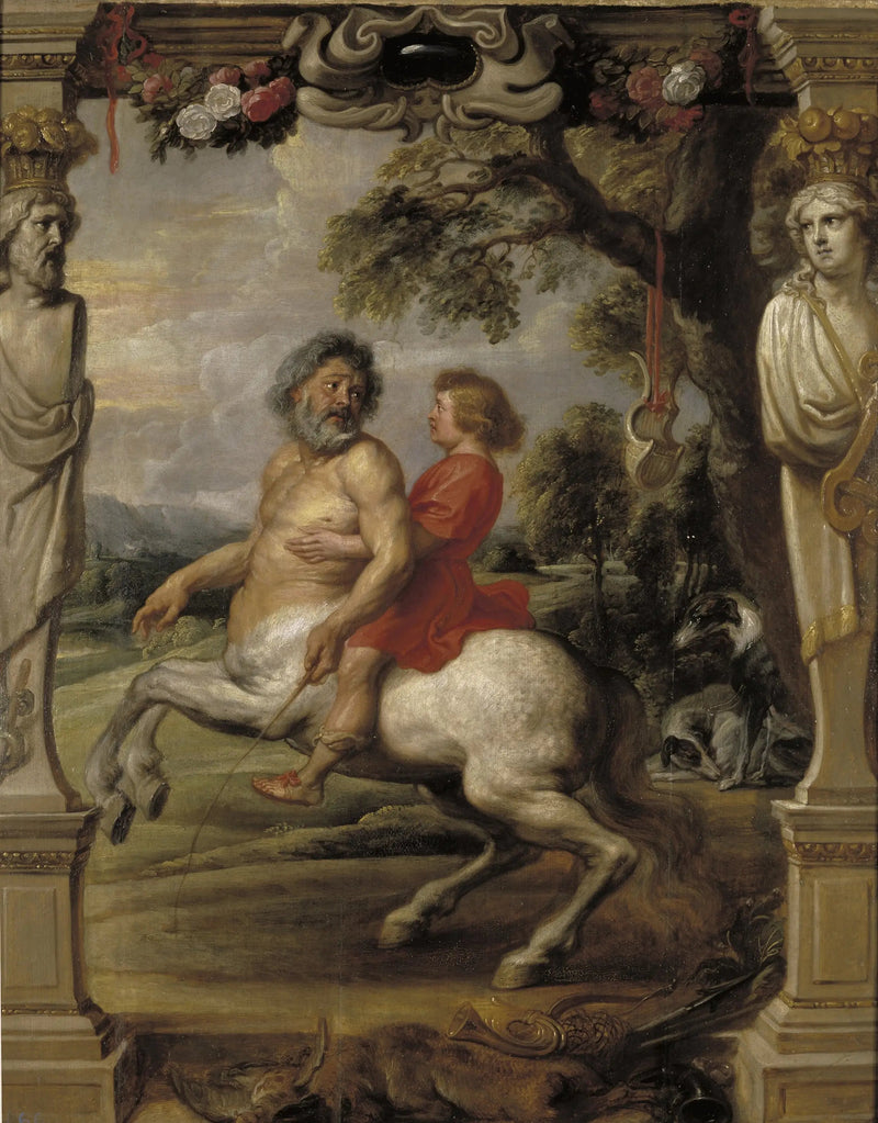 Achilles utbildning - Peter Paul Rubens