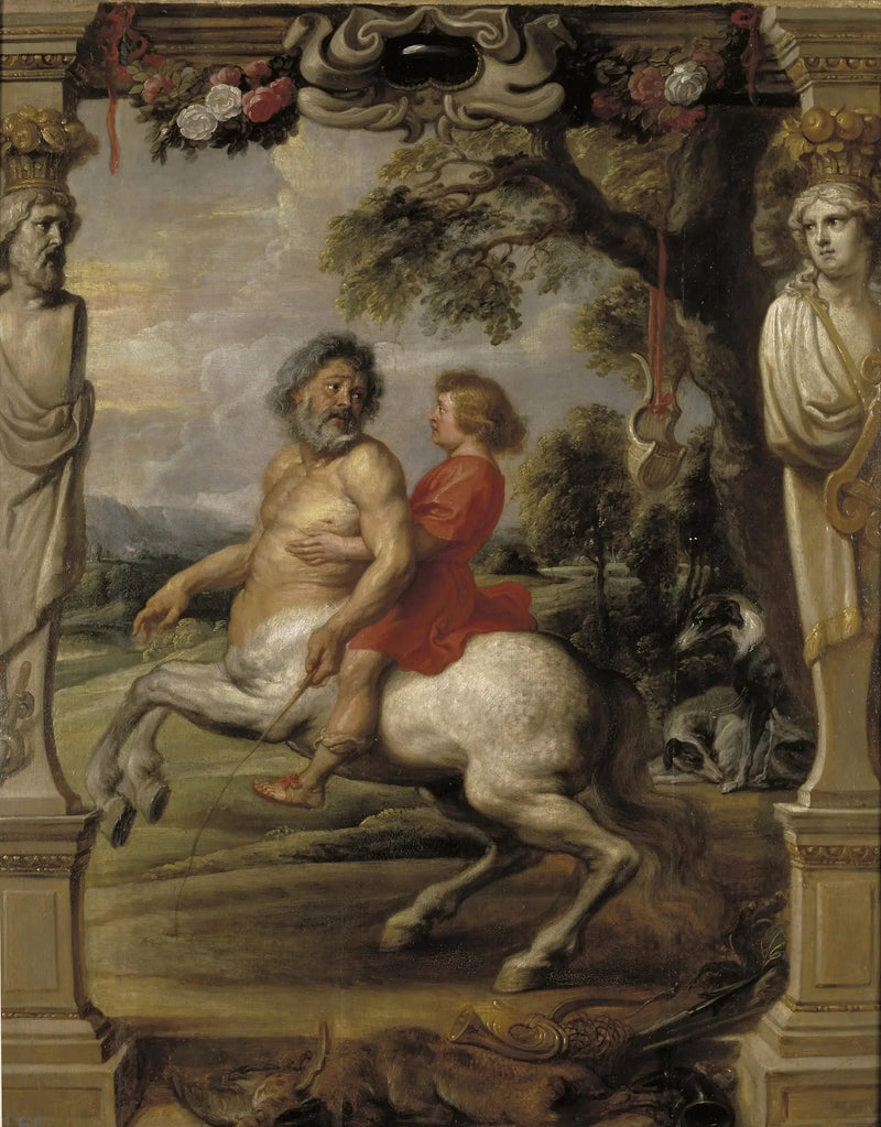 Achilles utbildning - Peter Paul Rubens